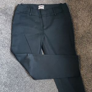 Black ankle pants